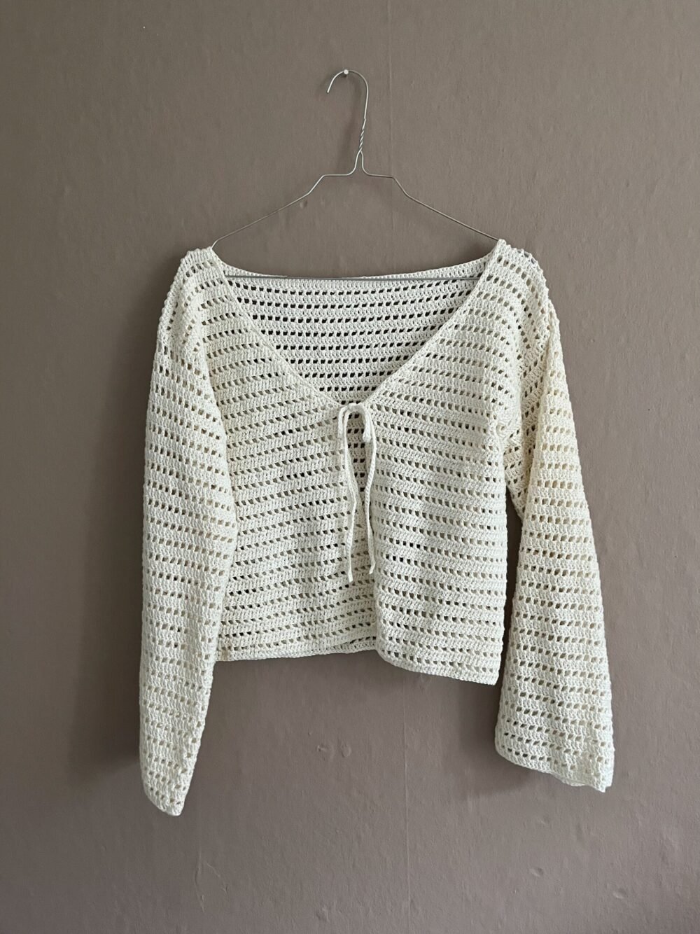 Cotton Cardi Crochet Pattern - Image 2