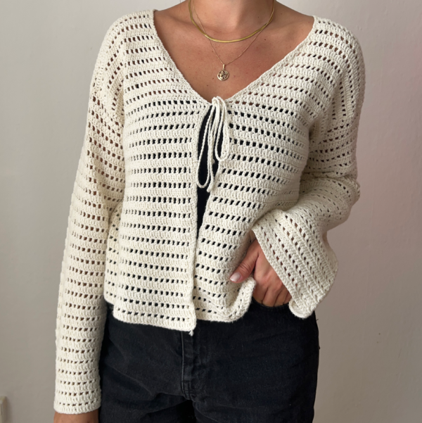 Cotton cardi pattern