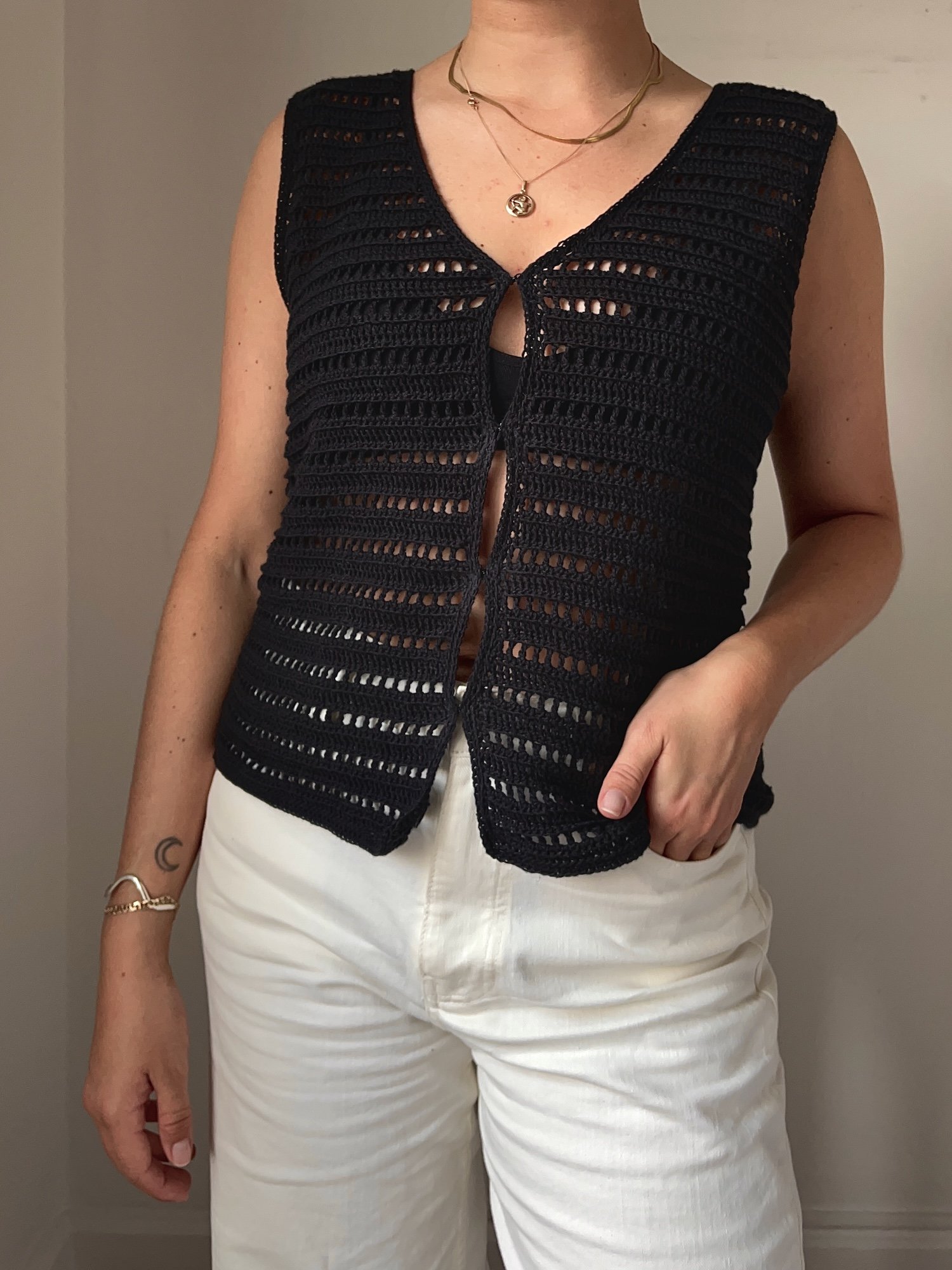 Billie Vest Crochet Pattern - Image 5