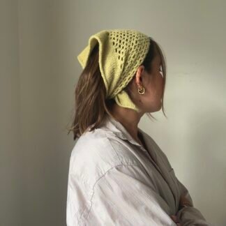 Elva scarf knitting pattern