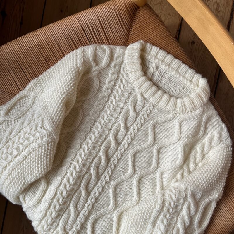 Edna sweater knitting pattern